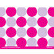 Lavender and Hot Pink Initial Flat Note Cards Image 1 of 2